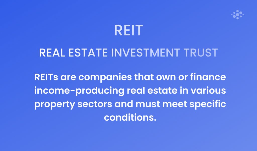 REITs definition